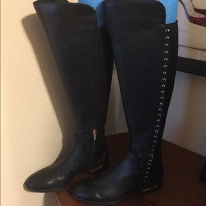 New Genuine Leather Tall Shaft Boots